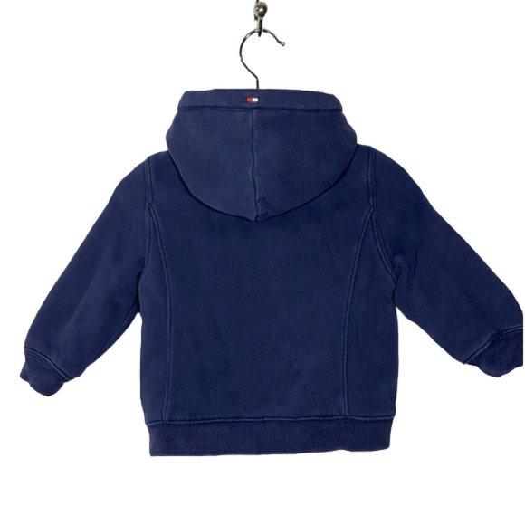 Tommy Hilfiger Hooded Sherpa Jacket 18 Months - Picture 3 of 6